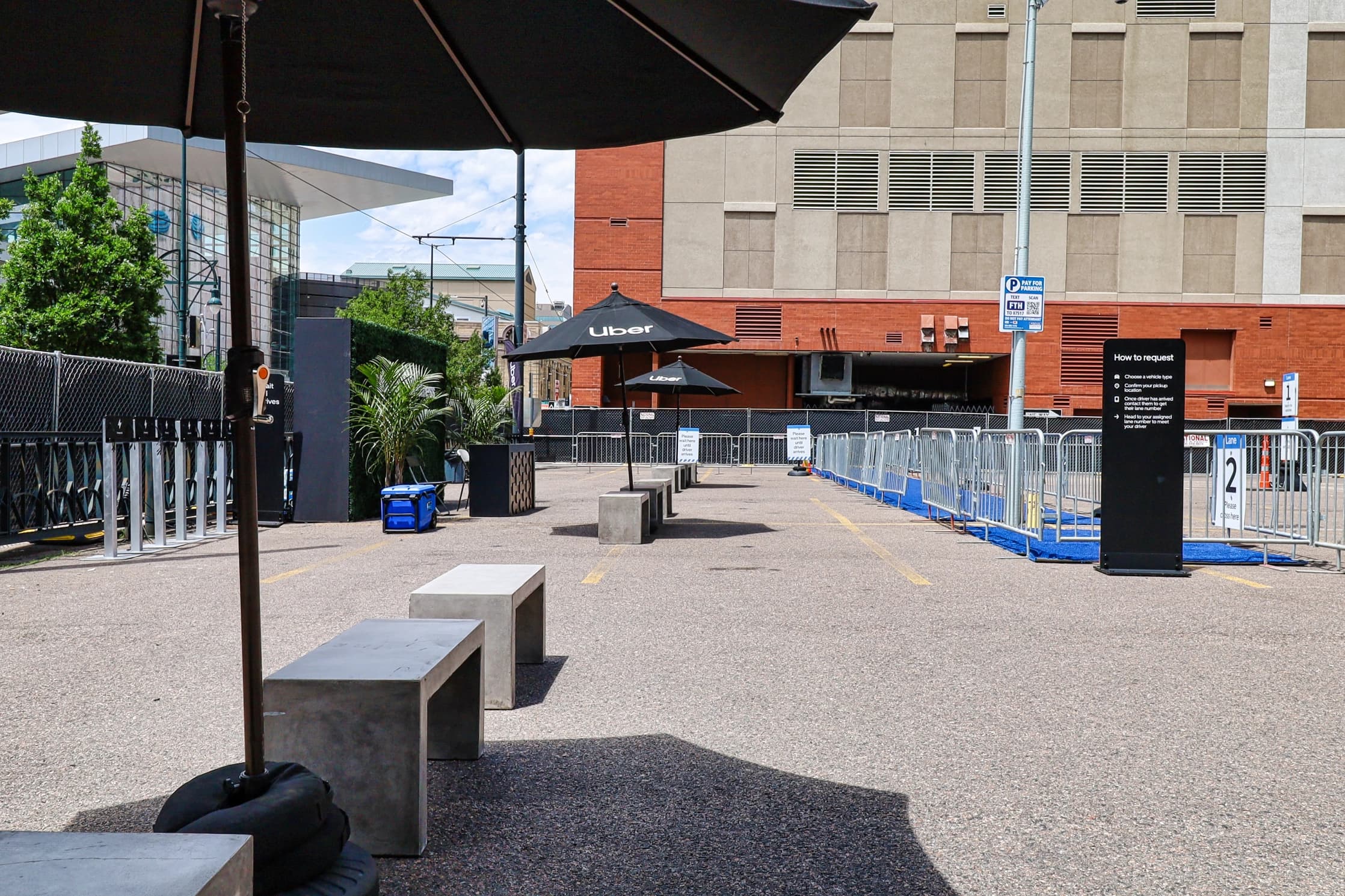 Uber For Business PUDO, detail image 2, bloqwall, for GBTA, 2025