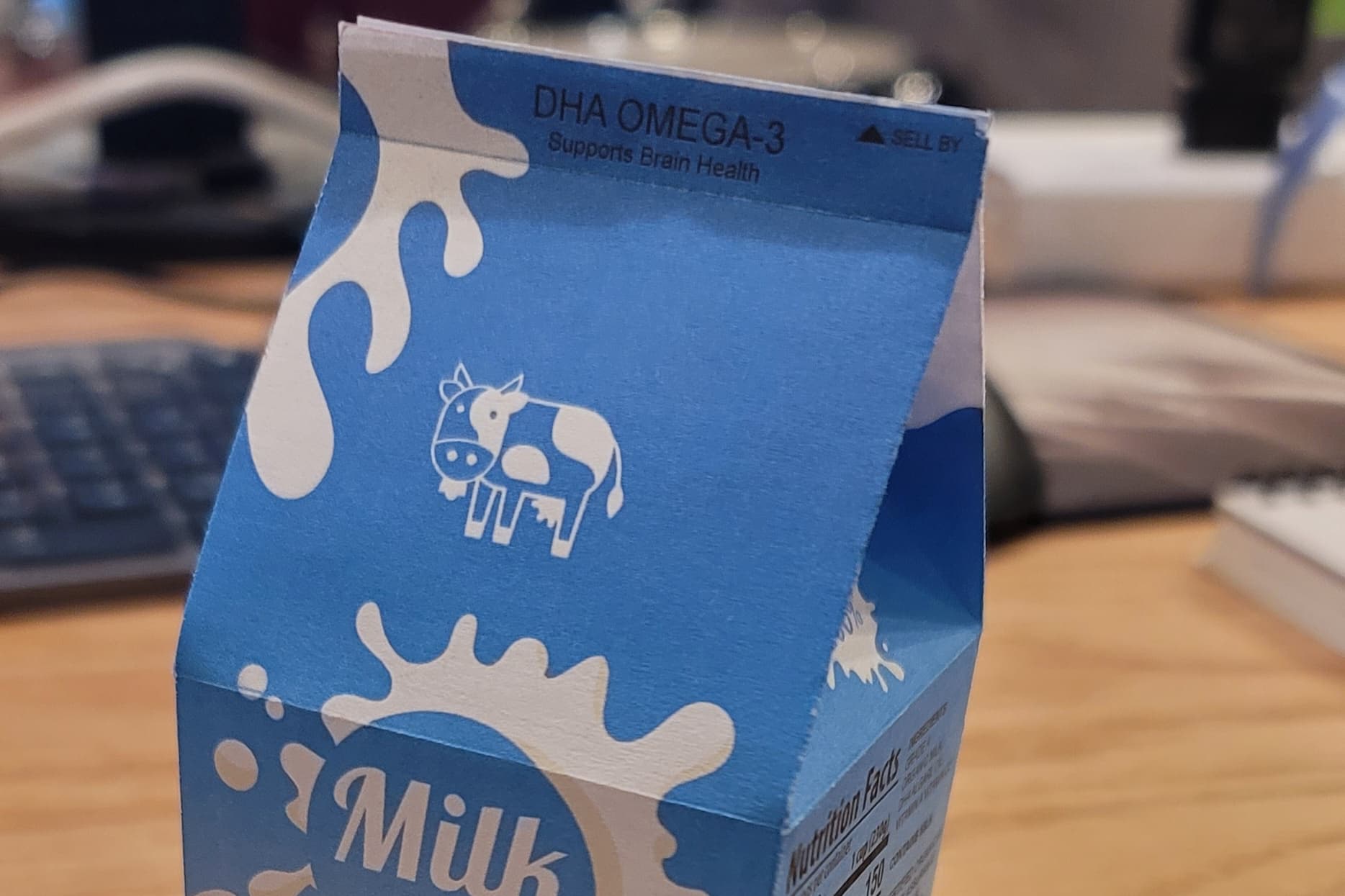 Uber Eats Oversized Bag, detail image 3, oversized branded prop, for GroceryShop, 2022