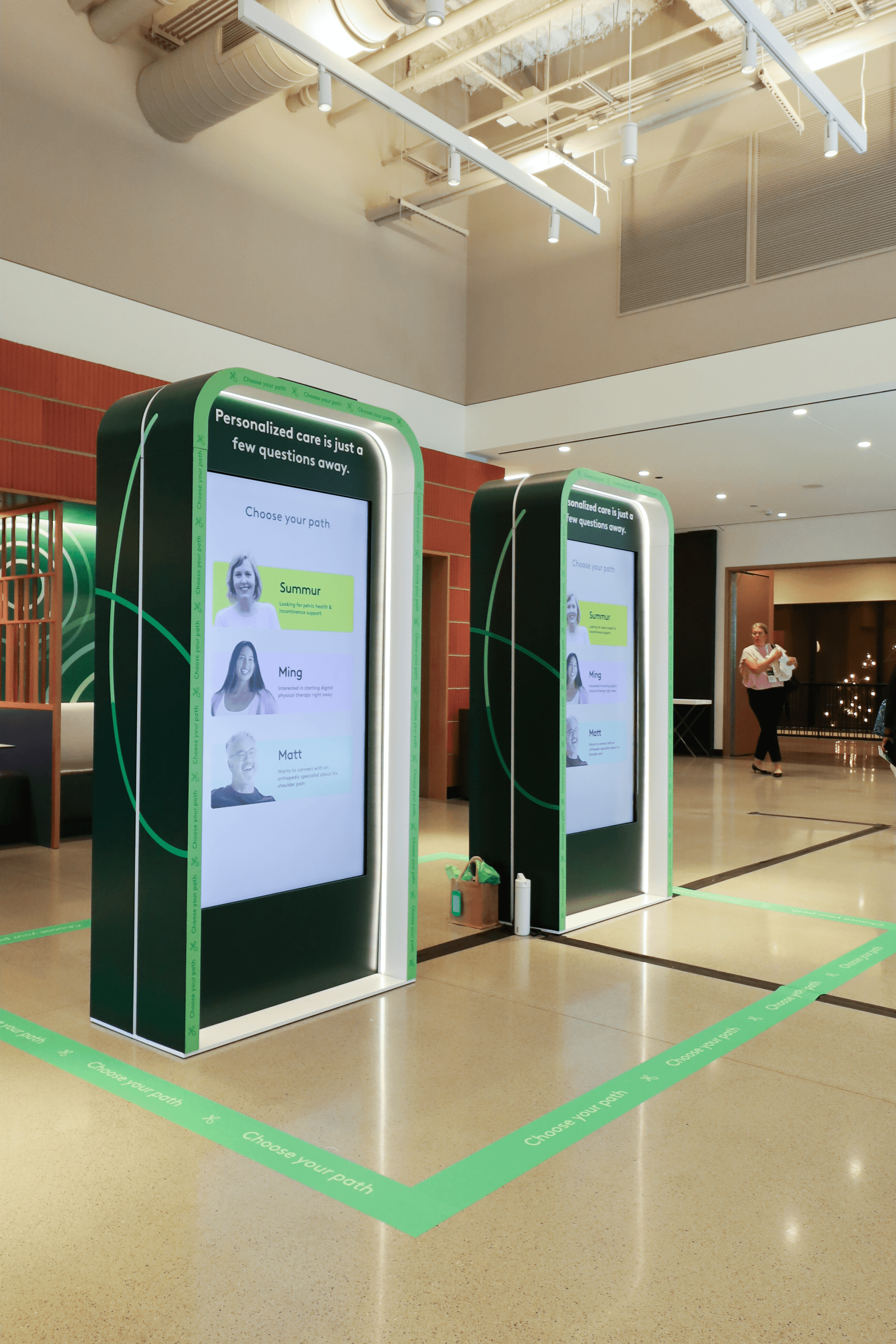 Touch Screen Kiosk, detail image 2, interactive touchscreen kiosk, 2025