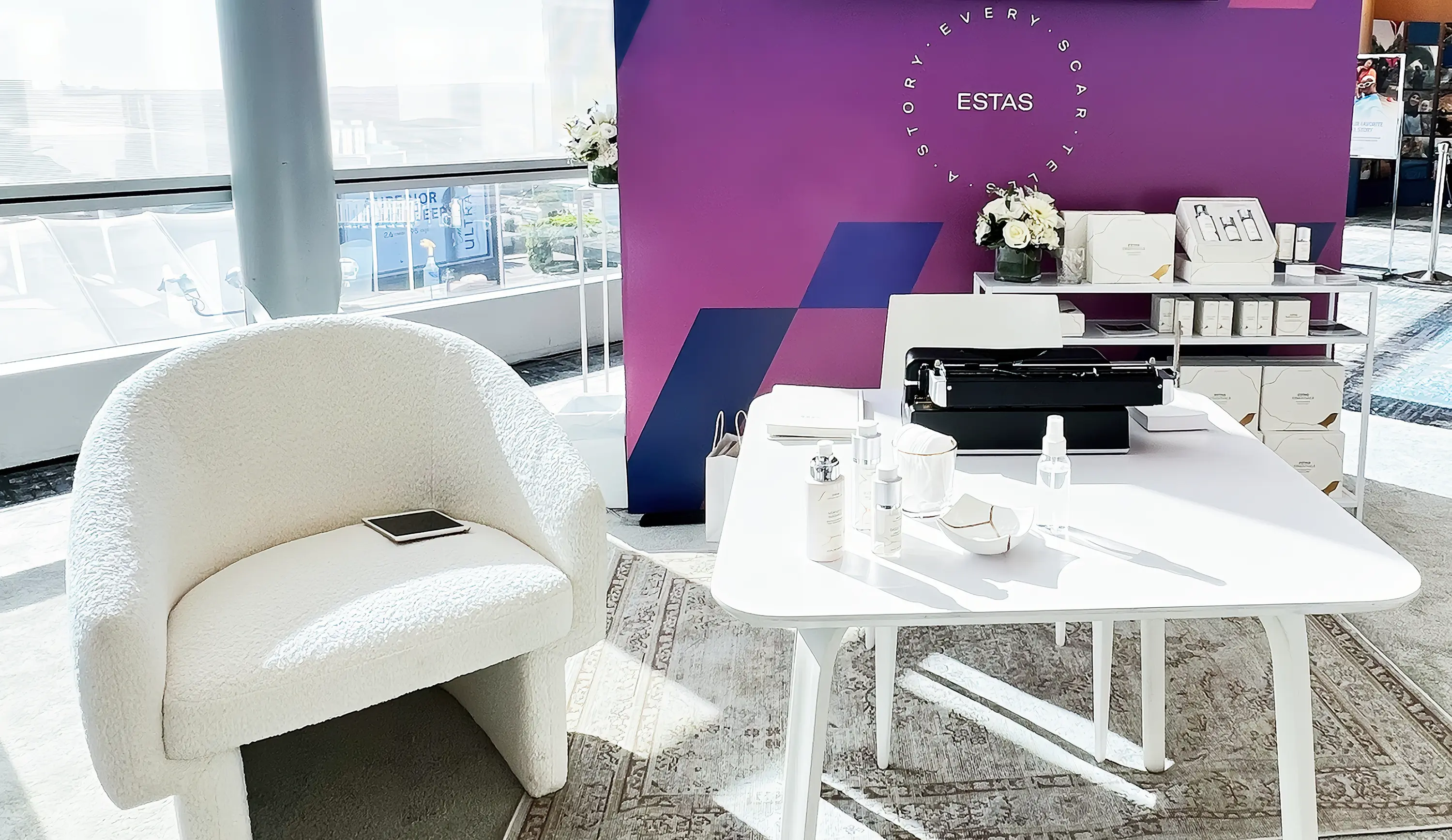 Project Elevate With Disney, detail image 2, custom trade show booth, for AdColor Conference, 2023