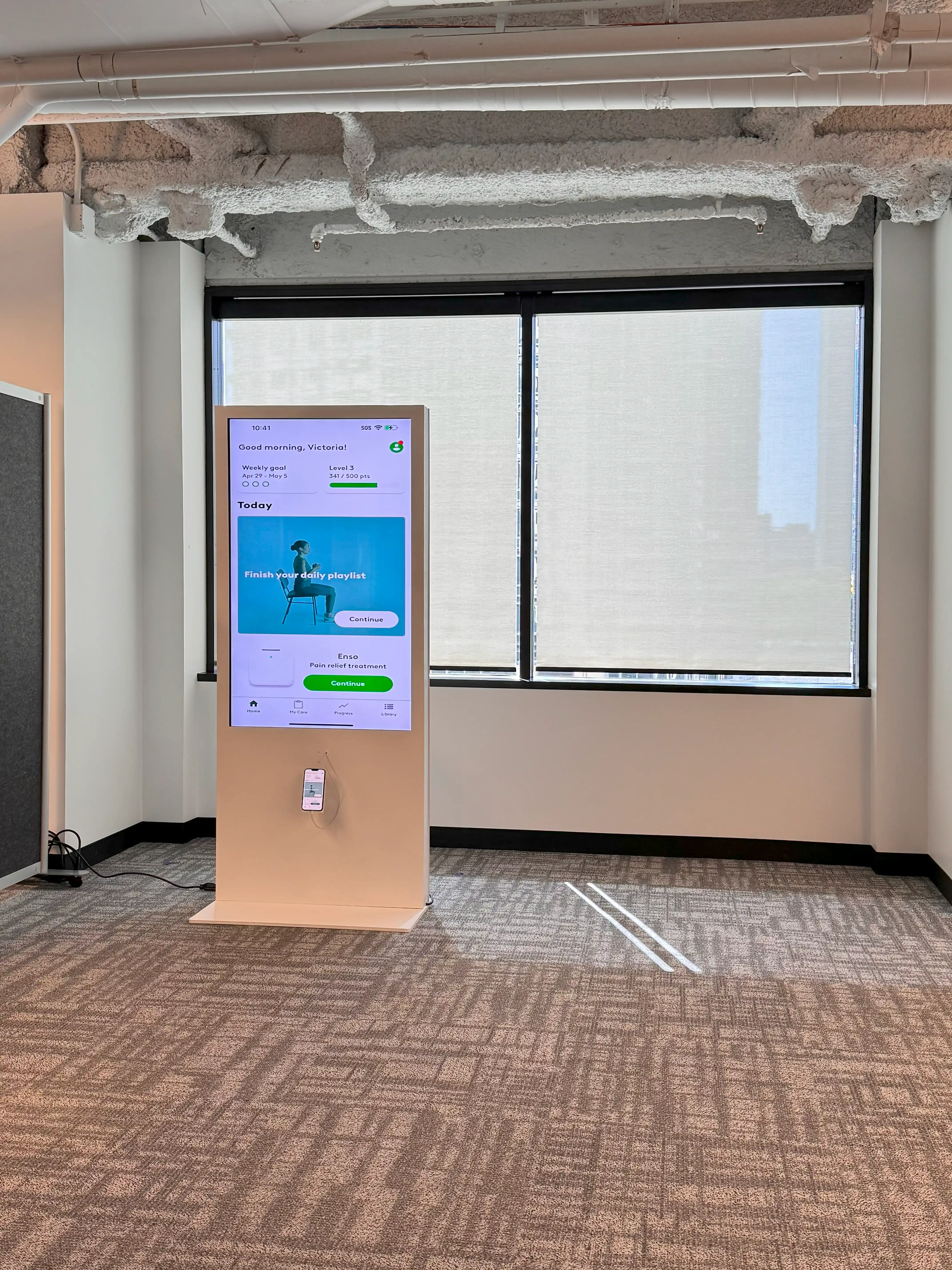 True Motion Display, detail image 2, custom display installation, 2024