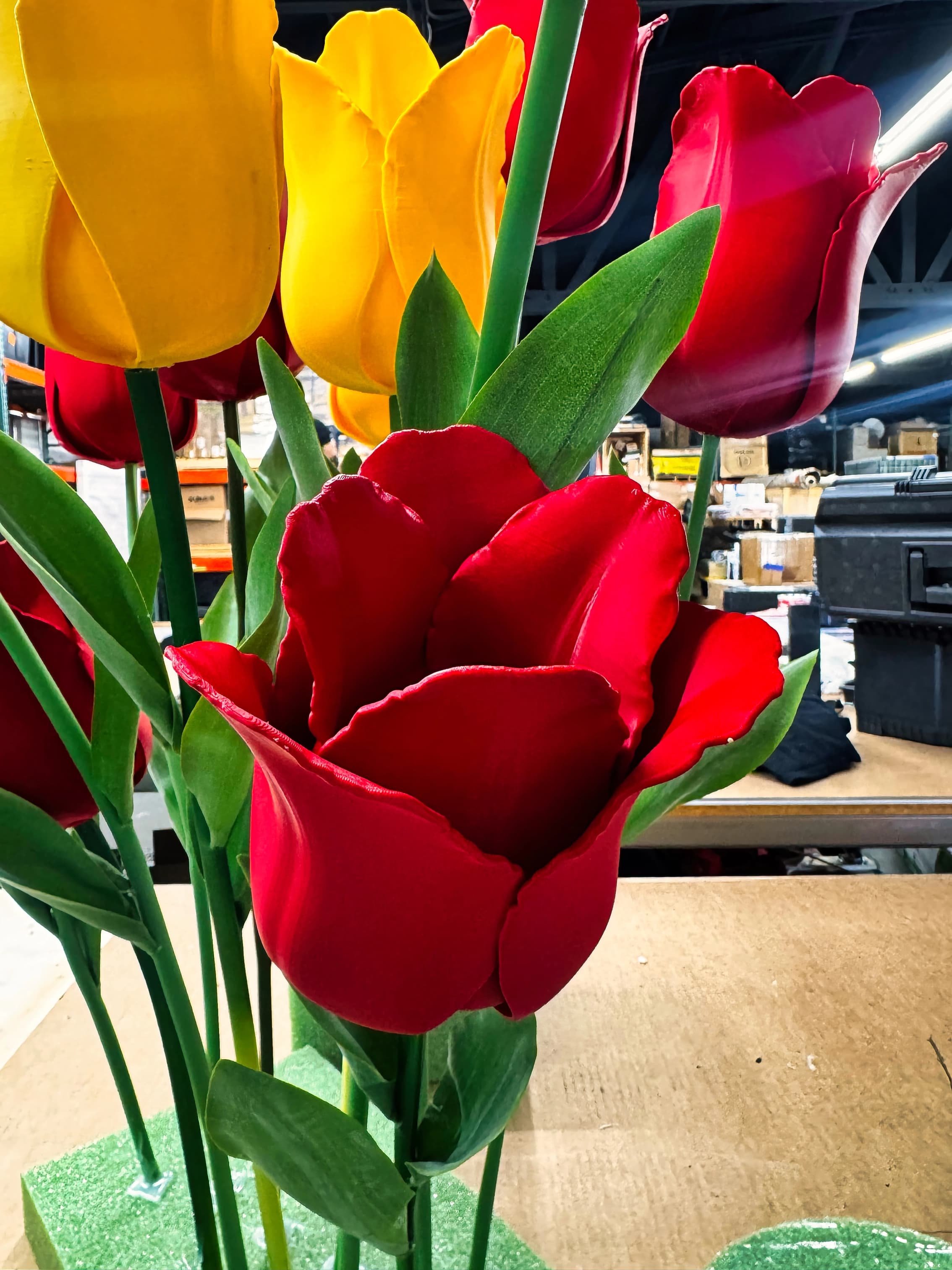 Uber Eats Oversized Bag, detail image 1, oversized branded prop, for GroceryShop, 2025