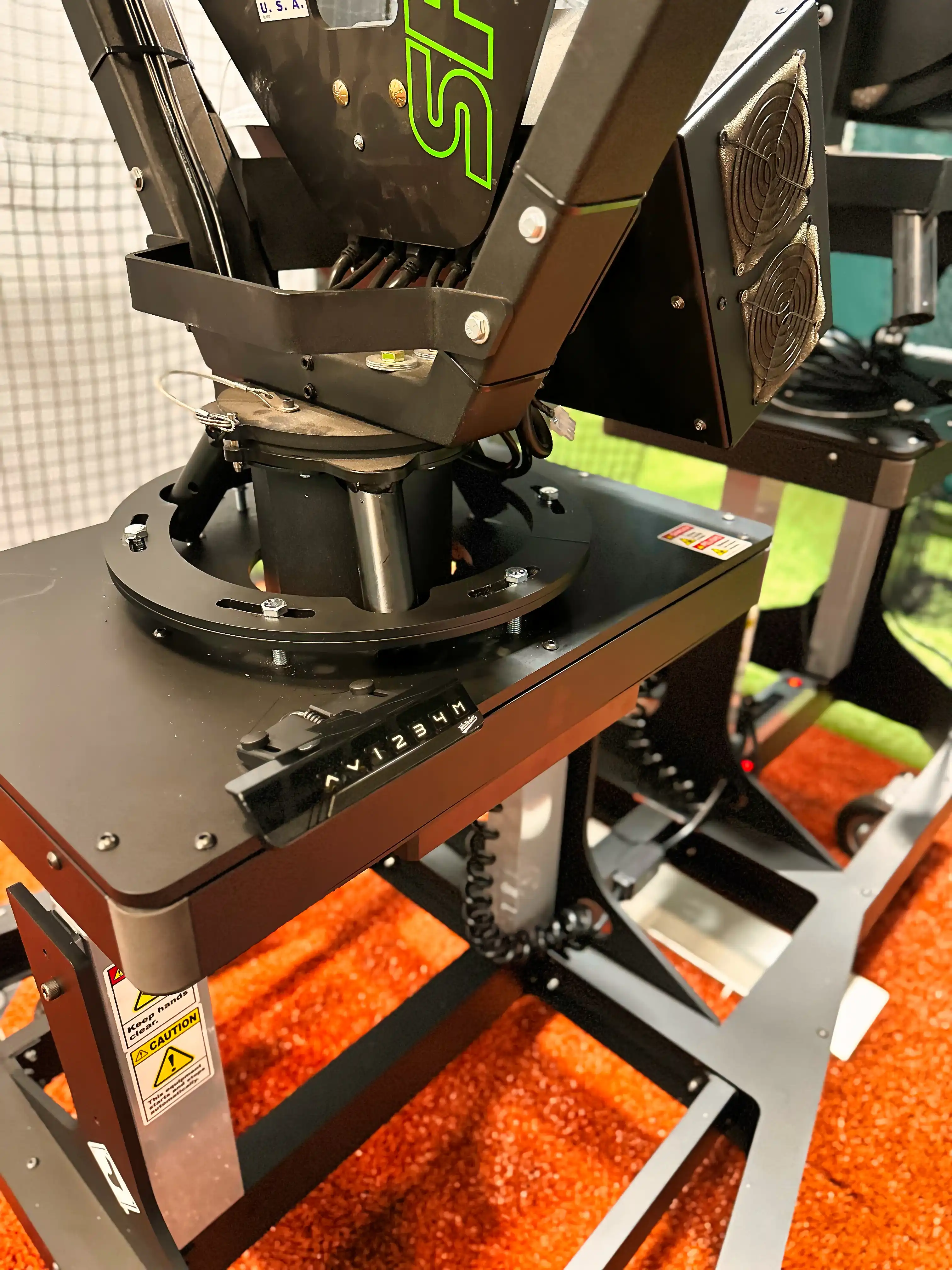 Pitching Machine, detail image 2, experiential brand activation, 2023