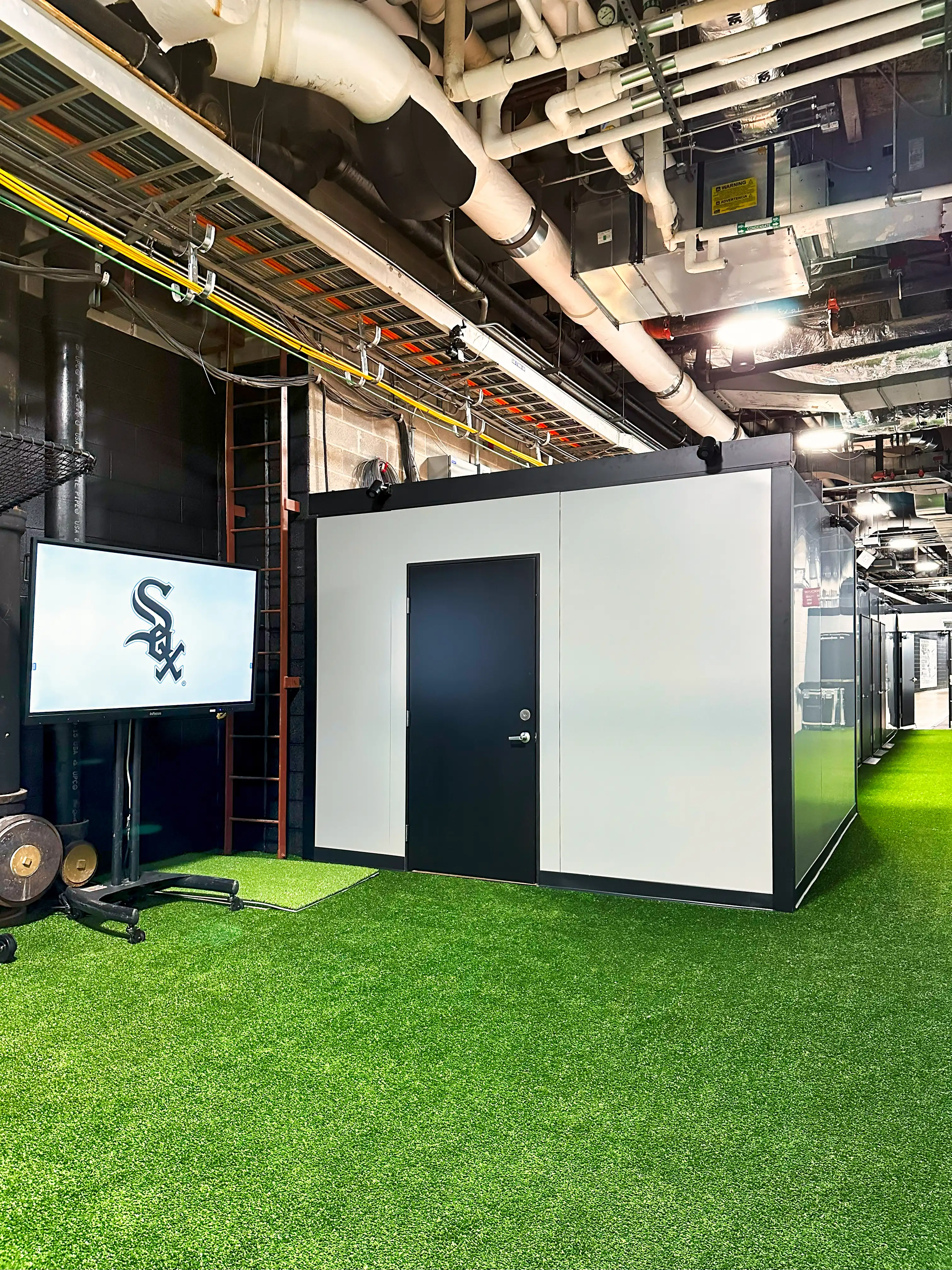 White Sox Tunnel Design, detail image 1, interactive display, for Guaranteed Rate Field, 2023