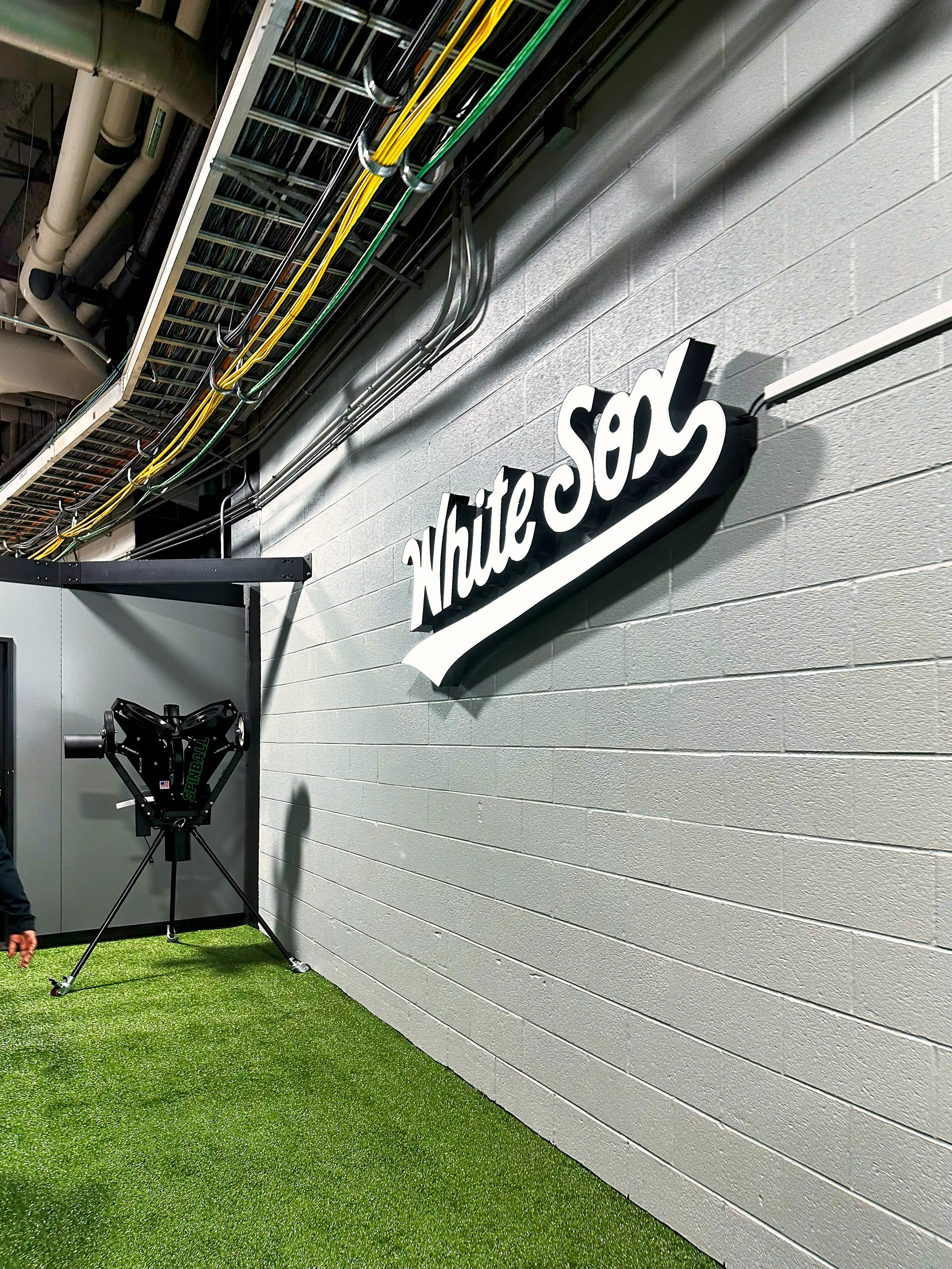 White Sox Tunnel Design, detail image 2, interactive display, for Guaranteed Rate Field, 2023