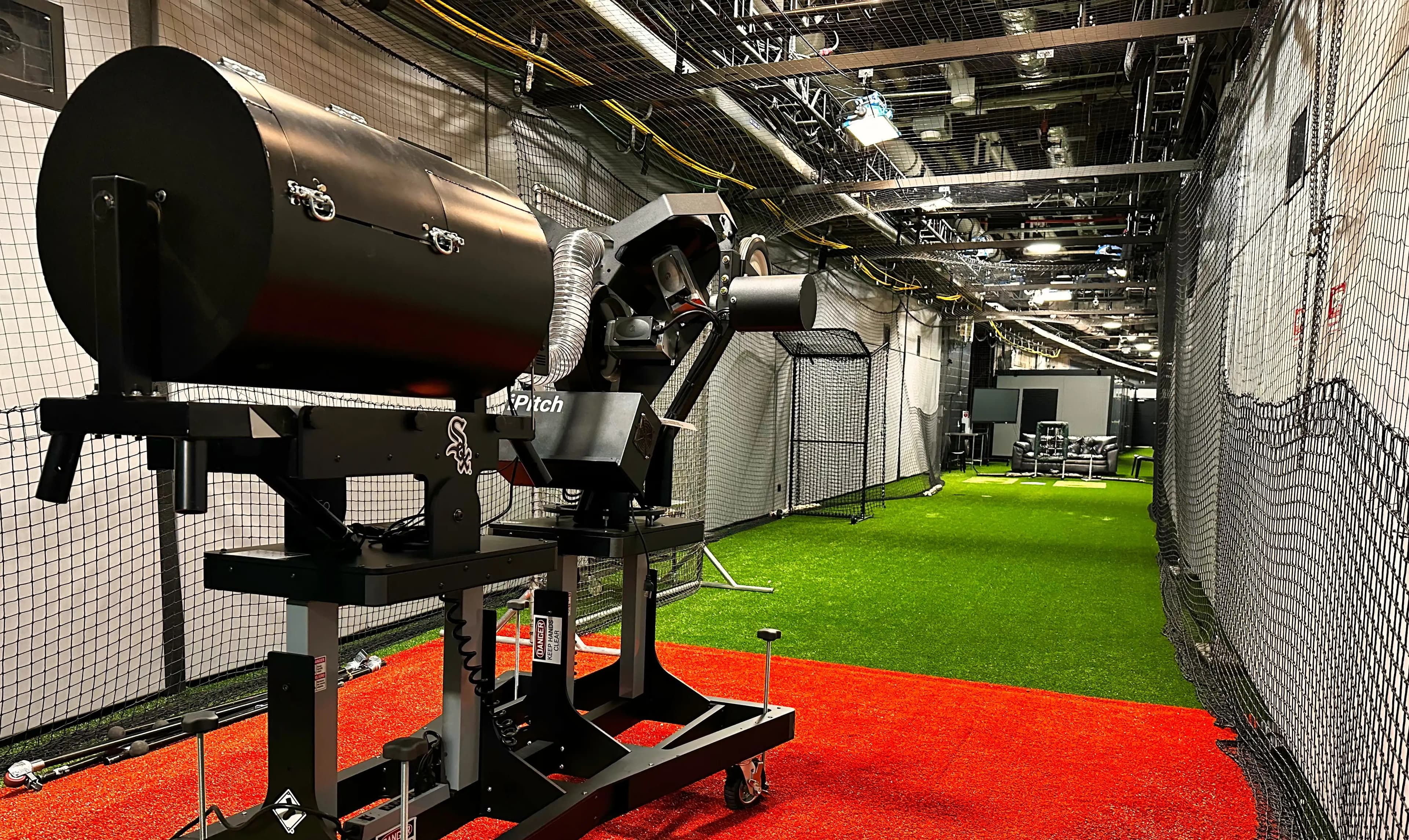 Pitching Machine, detail image 1, experiential brand activation, 2023