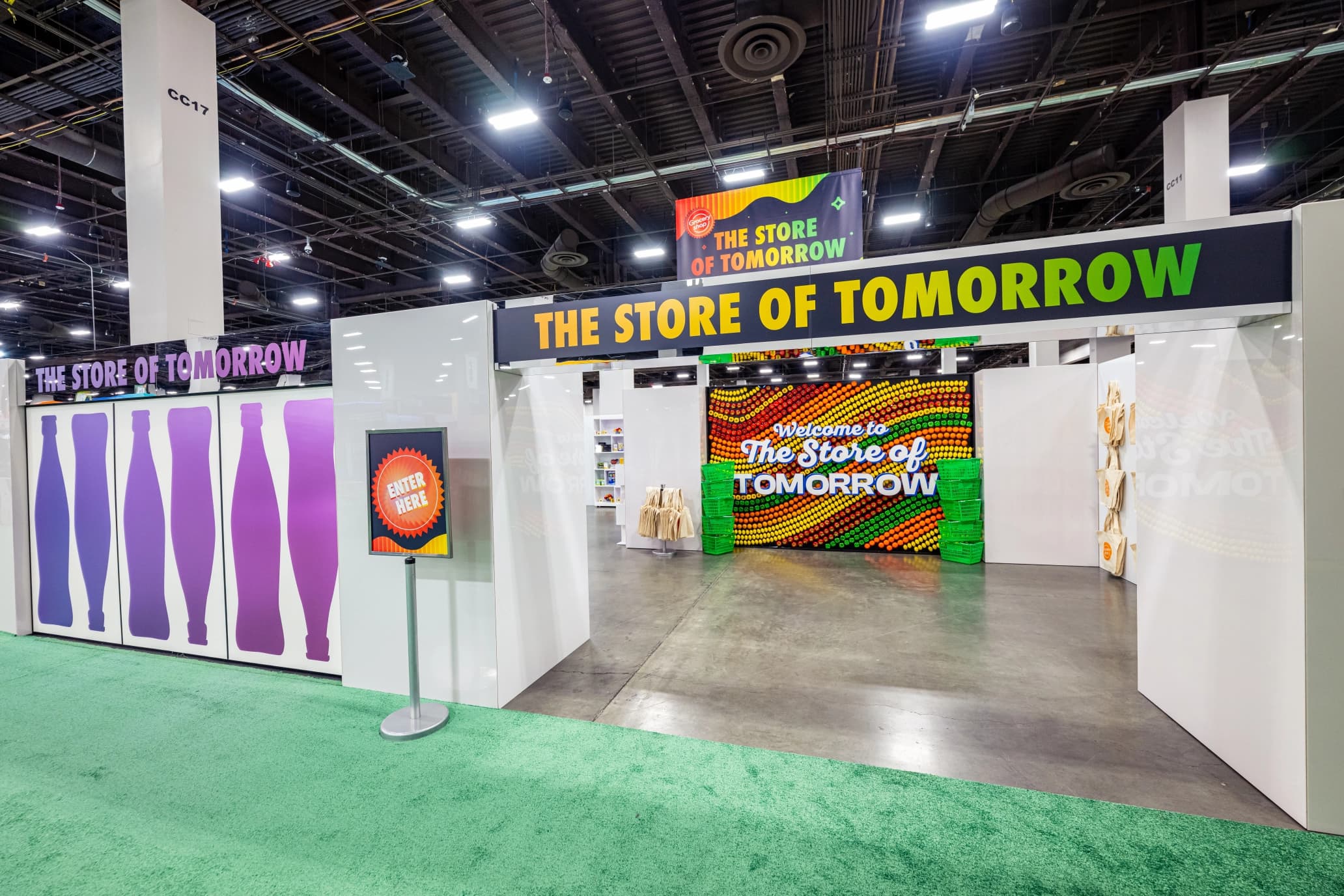 Store of Tomorrow, detail image 2, retail display environment, for GroceryShop, 2025